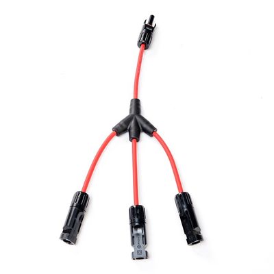 XLPO Isolatie Stranded Conductor 3 tot 1 Y Branch Pv Connectors Kabel voor 10kw Solar Pv System Gemakkelijke installatie