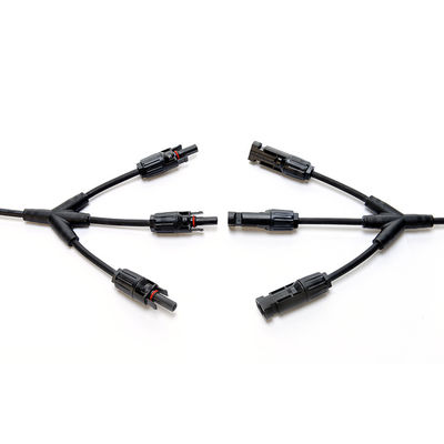 XLPO Isolatie Stranded Conductor 3 tot 1 Y Branch Pv Connectors Kabel voor 10kw Solar Pv System Gemakkelijke installatie
