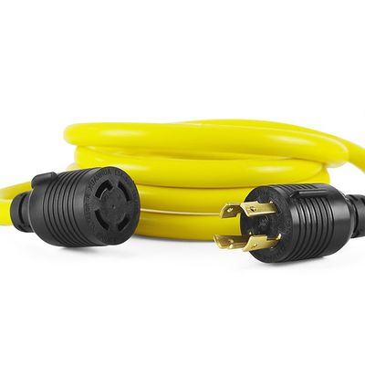 40FT zware generator stroomkabel NEMA L14-30P/L14-30R 4 Prong 10 Gauge 125/250V 30Amp 7500 Watt vergrendelingskabel