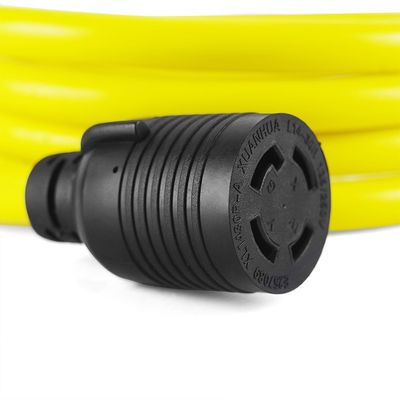40FT zware generator stroomkabel NEMA L14-30P/L14-30R 4 Prong 10 Gauge 125/250V 30Amp 7500 Watt vergrendelingskabel