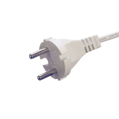 Desktop Computer H05vv Kabel Mit Schukostecker SNI Gecertificeerd Ac Power Cord 2 Pins Eu 1,5m met rubberen jas materiaal