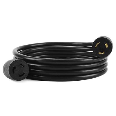 Generatorkabel 20A 125V 10FT ETL L5-20P tot L5-20R Vergrendelingsstroomkabel SJTW 10AWG 3-punt USB Type-C-poorten 0