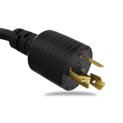 Generatorkabel 20A 125V 10FT ETL L5-20P tot L5-20R Vergrendelingsstroomkabel SJTW 10AWG 3-punt USB Type-C-poorten 0