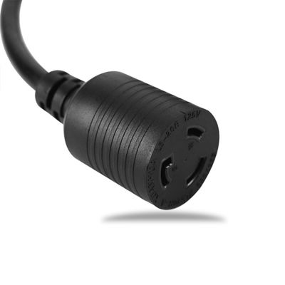 Generatorkabel 20A 125V 10FT ETL L5-20P tot L5-20R Vergrendelingsstroomkabel SJTW 10AWG 3-punt USB Type-C-poorten 0