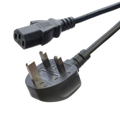 Commerciële wisselstroom aansluiting IEC60320 C19 Connector 3 Pin Line Lead Strip Wire Power Cord UK BS Standard 3 Prong Supply IEC kabel