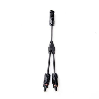 Klasse 5 Flexible Tined Copper Wire Solar Connection Cable PV004 Connector Y Divider 2 tot 1 H1Z2Z2-K DC 1500V 1X4mm