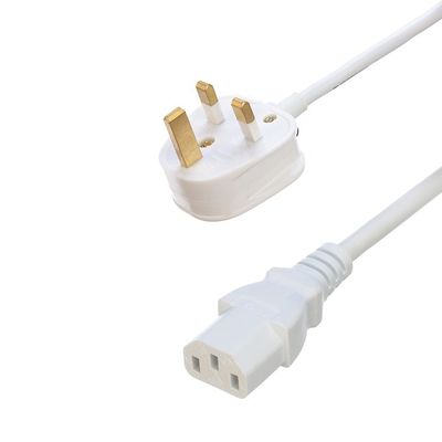 UK BS Standard Open End Rewireable 3 Prong Supply UK Plug voor Computer Laptop CCA kabel Op maat gemaakt Engeland Uk Pin 3