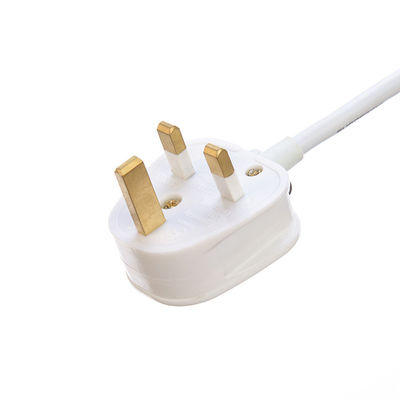 UK BS Standard Open End Rewireable 3 Prong Supply UK Plug voor Computer Laptop CCA kabel Op maat gemaakt Engeland Uk Pin 3