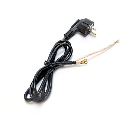 VDE Vervangingsstroomkabel voor nagelboor 3500 K Open End Spring Power Cable PVC/rubber Isolatie