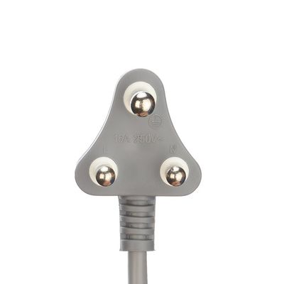 450v H05VV-F 3X0.75MM2 3-fase aansluitstroomkabel voor Zuid-Afrika