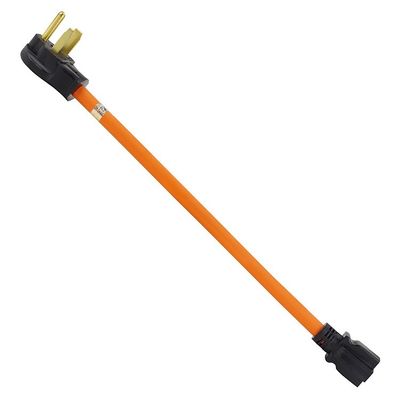 1FT NEMA 6-50P tot 6-20R Lasadapterkabel voor het opladen van elektrische voertuigen 20 Amp 250V SJTW 12AWG*3C RV-verlengkabel