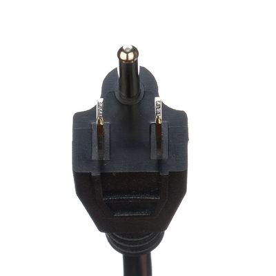 125V wisselstroomkabel voor vaatwasser vriesmachine 220V Uitbreiding ETL goedgekeurd door USA NEMA 5-15P tot IEC C13 Stripped End 18AWG 220V