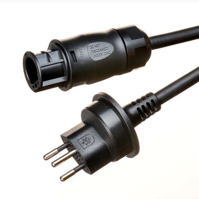 16A/250V Stroom/spanning H07RN-F 3X1.5MM2 Rubber Cable Schuko Plug IP44 tot BC05 Connector voor Single Microinverter