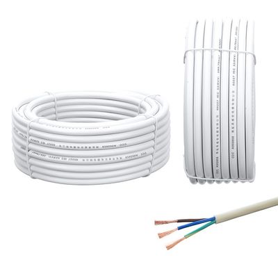 Laagspannings PVC rubber aanpassen elektrische kabels voor huis bedrading VDE flexibele kabel 2 3 4 5 kernapparatuur elektrische draad
