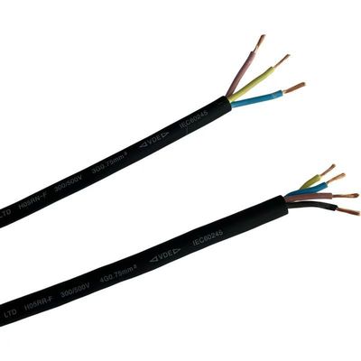 Laagspannings PVC rubber aanpassen elektrische kabels voor huis bedrading VDE flexibele kabel 2 3 4 5 kernapparatuur elektrische draad