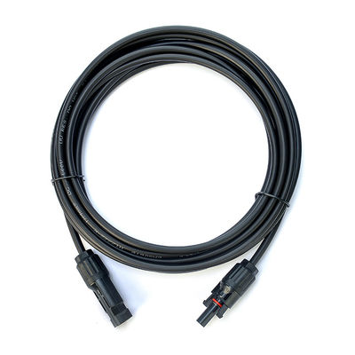 1x4mm2 XLPO XLPE PV-kabel stroomkabels Verlengkabels met geblokkeerde koper en PV004 connector TUV goedgekeurde UV-bescherming