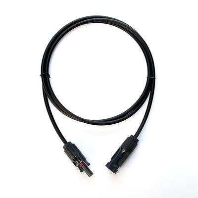 1x4mm2 XLPO XLPE PV-kabel stroomkabels Verlengkabels met geblokkeerde koper en PV004 connector TUV goedgekeurde UV-bescherming