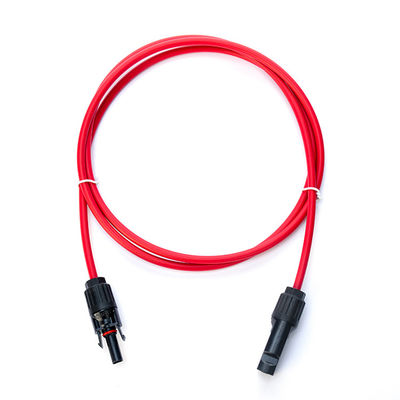 1x4mm2 XLPO XLPE PV-kabel stroomkabels Verlengkabels met geblokkeerde koper en PV004 connector TUV goedgekeurde UV-bescherming