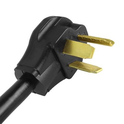 1FT Nema 10-30P Man tot 14-50R Vrouwelijke droger adapter kabel 50 ampere STW 10-AWG Outlet Plug Power kabel met aarddraad Blauw