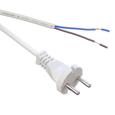 Top Rated SNI Standard 10A 2 Pin Prong H05vvh2 f 2x0.75mm2 AC stroomkabel voor uw huishoudelijke keukenapparatuur