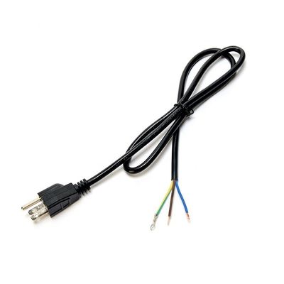 Gepersonaliseerd ETL 3 Prong American Power Cord ETL1ft Flat Head Extension Cord PVC Jacket 3X16AWG 7a 125v 2 Prong Figuur 8