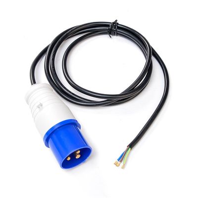 3M EU hersteld stroomkabel 16A 3P IP44 Indoor Outdoor stofdicht Waterdicht Industrial Plug Cable H05VV-F 3X1.5MM VDE