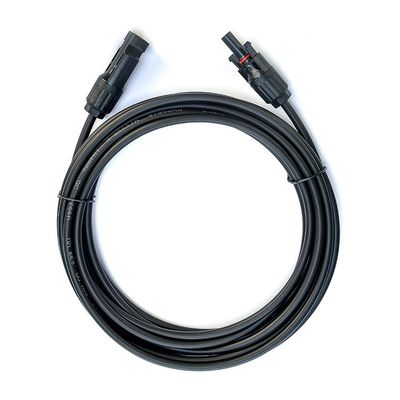 PV-zonne-energie-kabel Eénkern-zonne-energie-kabel voor zonne-energiesystemen Normale secties 1C X56/0.285MM Lengte 100M/1roll Rood Zwart