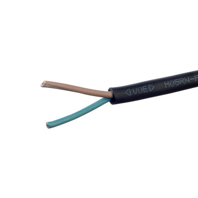Rubberen omhulsel kopergeleider 2x0,75 mm2 VDE standaardkabel 2x1 H05rn-f Elektriciteitskabel voor huishoudelijk apparaat