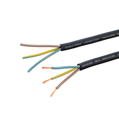 Vde waterdicht rubberen omhulsel kabel flexibel geïsoleerd 3 kern 0,75 1,0 1,5 2,5 mm voor kabel stator pomp flexibel en duurzaam
