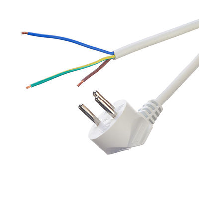 Euro-Standard VDE-stroomkabel Cee7/7 Plug met afgesloten eind 16A/250V H05vv-f Pvc Flexible Cable Commercial