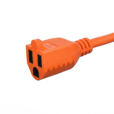 ETL 3 Pin Heavy Duty Extension Cord 100 ft voor buitenverlengingskabel met meerdere stopcontacten Verlengingskabel 50M met PVC jas