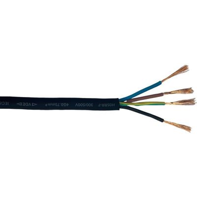 VDE Standaard rubber geïsoleerd flexibel 4-kern H05RN-F H05RR-F H07RN-F Stroomkabel voor huishoudelijke apparaten Lange 100M/1 rol