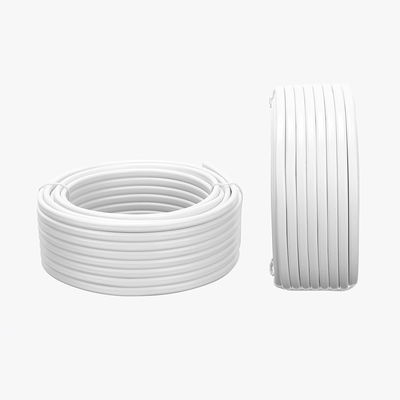 VDE Flat H05VVH2-F 300/500V Flexible 2 Core Wire Copper Conductor voor huishoudelijke apparaten Elektriciteitskabel in het wit