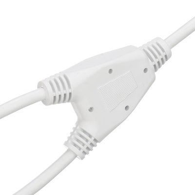 Gecertificeerde SNI 2 Pin Met Aarde Contact Schuko Plug naar 2XC13 Vrouwelijke Y Type Splitter Power Cord SNI Extension Cord 250V/16A