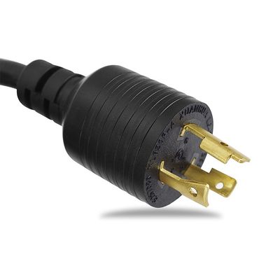 Twist Lock L6-20P 20AMP Plug naar NEMA 6-20R of 6-15R Receptacle ETL Listed 3FT Extension Cable Adapter Cord voor generatoren