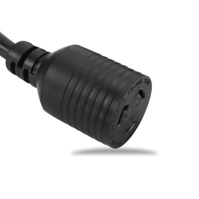 Twist Lock L6-20P 20AMP Plug naar NEMA 6-20R of 6-15R Receptacle ETL Listed 3FT Extension Cable Adapter Cord voor generatoren