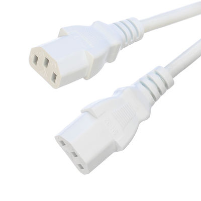 Gecertificeerde SNI 2 Pin Met Aarde Contact Schuko Plug naar 2XC13 Vrouwelijke Y Type Splitter Power Cord SNI Extension Cord 250V/16A