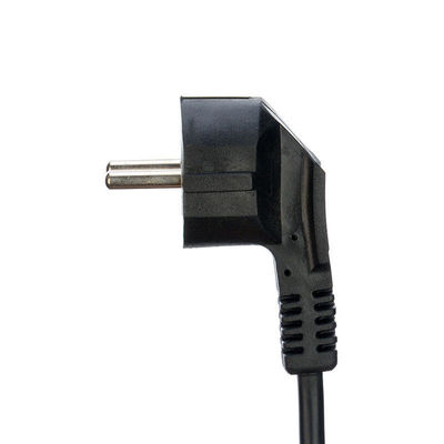 Leidermateriaal Bekledde koper 3 prongs stroomkabel 220 Volt 16a Eu Plug Cee7/7 Plug met eindterminal Ac stroomkabels Eu C5