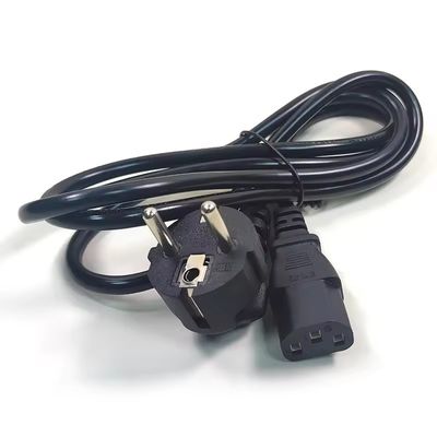 VDE-gecertificeerde EU-standaard Cee7/7 Euro Power Cord 1,5 mm met C13 Geschikt voor duurzame computer