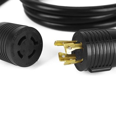Heavy Duty NEMA L14-20P/R Vergrendeling Twist Lock 20 Amp 125/250V 4 Draad Aarding Industrial Grade Extension Cord voor generator