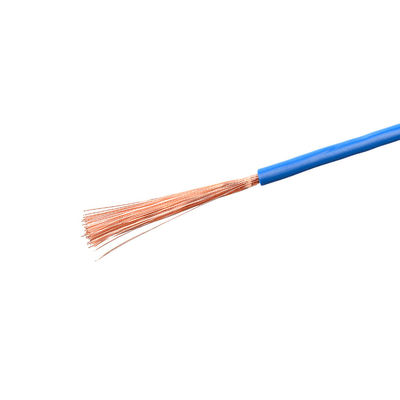 Geïsoleerd PVC Flexible Core VDE Standard H05V-K 1X0.75MM2 Blauw Single Core Koperen Computer Electric Power Wire Cable