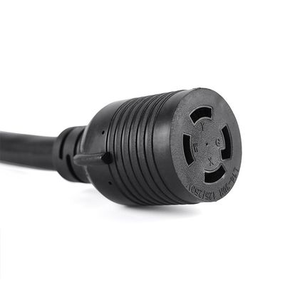 Blauw NEMA 6-50P naar Vrouwelijk NEMA L14-30R RV-verlengsnoer voor lasser Plug to 4 Prong Locking Socket Adapter Output 250V