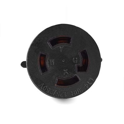Blauw NEMA 6-50P naar Vrouwelijk NEMA L14-30R RV-verlengsnoer voor lasser Plug to 4 Prong Locking Socket Adapter Output 250V