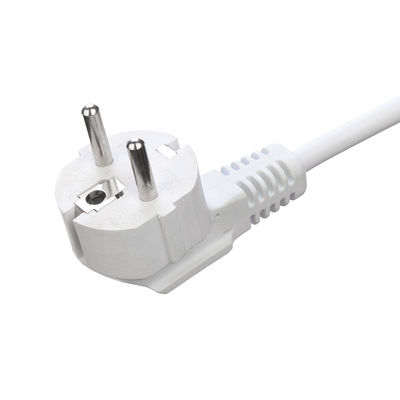 Korea KC Standard 2 Pin Isolatie Bescherming Extension Cord met Aarde Aarding Kabel Specificatie H05VV-F/H05RN-F 3x0.75-1.5MM2