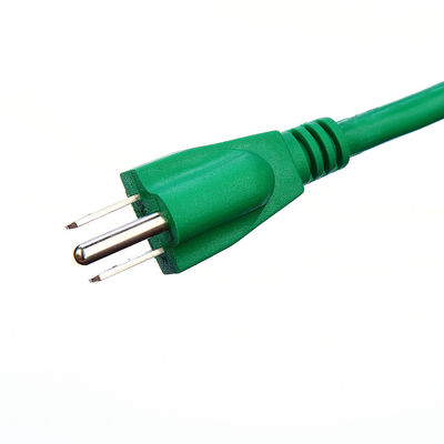 Home Appliance Power Cord ETL Standard Heavy Duty Nema-15 Plug Socket Waterdicht 3 pin geleider Bared Stranded Cooper