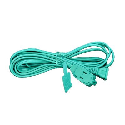 6FT 3-uitlaat verlengsnoer met veiligheidskap dekking Nominale stroom 13A Plug 2pin SPT-2 14 AWG NEMA 1-15P tot NEMA 1-15R