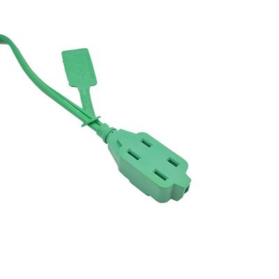 Stroomkabel met NEMA Mannelijk Eind Type Waterdicht Indoor Outdoor Extension Kabel en Vier Sockets
