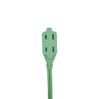 Stroomkabel met NEMA Mannelijk Eind Type Waterdicht Indoor Outdoor Extension Kabel en Vier Sockets