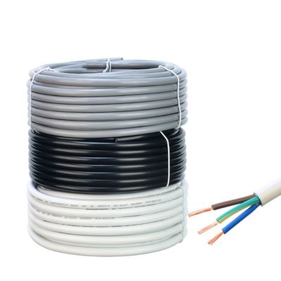 16 Awg 3 Core Pure Copper Electrical Power Cable SJT Certificaten 500ft met Nominale Spanning 450/750v en PVC Isolatie