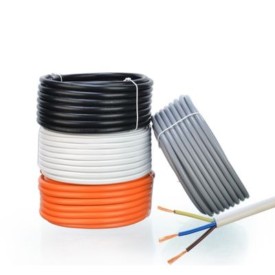 Industriële PVC-geïsoleerde gesloten flexibele elektrische draad Multi-Core Rvv-stroomkabel voor besturingskabel en stroomtoevoer